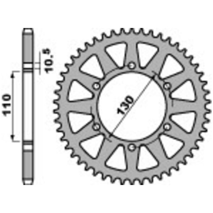 Chain Kit 520ZVX3 EK 116 – billede 2
