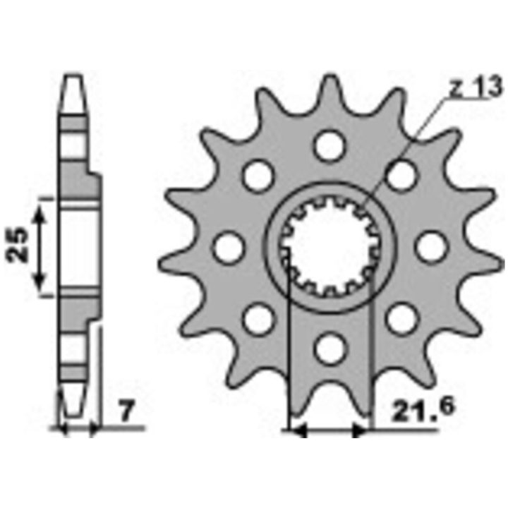 Chain Kit 520ZVX3 EK 116 – billede 3