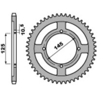 Chain Kit EK/PBR 428DEH 20/59 - Standard Rear Sprocket