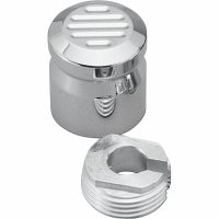 Chokeknopdæksel Ball-Milled Krom PRO-ONE PERF.MFG.