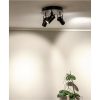Cilindro Loftspot Rondell, Sort/Mat Messing ANETA HOME Sokkel LED Sort /Mat Messing – miniature 2
