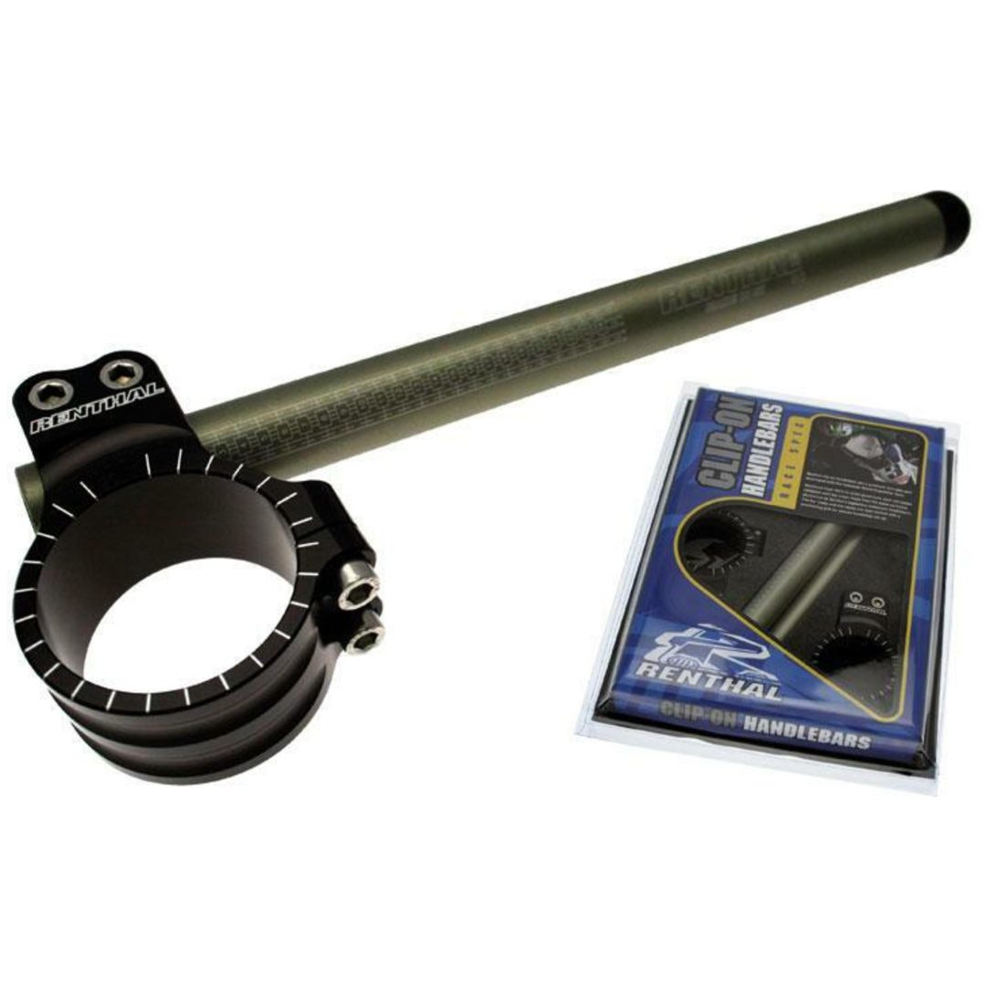 Clip-On Styr Aluminium Sort RENTHAL