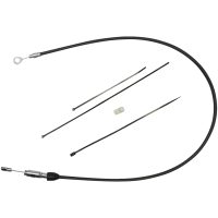 Clutch Cable - Upper - Black/Chrome