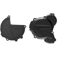 Clutch+Igni.+Waterpump prot. SX-F 250/350 23-.. FC250/350 23-.. Black POLISPORT