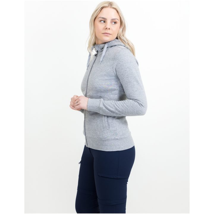 Collegejacka Dam Overhead Gråmelerad Printer Essentials XXXL – billede 2
