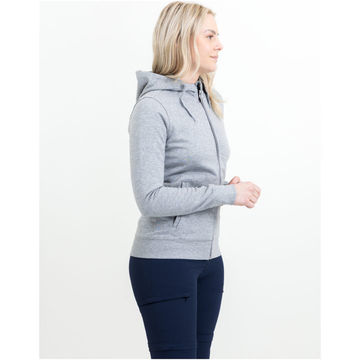 Collegejacka Dam Overhead Gråmelerad Printer Essentials XXXL – billede 4
