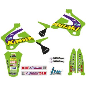 Complet Set Team Kawasaki 1998 Tecnosel