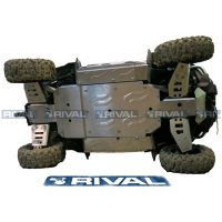 Complete skid plate kit - Aluminium CF Moto Zforce 800/1000 RIVAL
