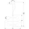 Cosmos Loftlampe 12-arm, Mat Messing/hvid ANETA HOME Mat Messing /Opalhvid – miniature 8