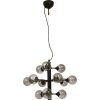 Cosmos Loftlampe 12-armet, Sort/røg ANETA HOME Sort /Røggrå – miniature 4