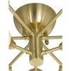 Cosmos Loftlampe Krokupph., Mat Messing/hvid ANETA HOME Sokkel G9 Mat Messing /Opalhvid – miniature 3