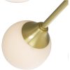 Cosmos Loftlampe Krokupph., Mat Messing/hvid ANETA HOME Sokkel G9 Mat Messing /Opalhvid – miniature 2
