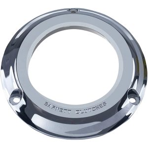 COVER DERBY CLEAR-CHROME BIG TWIN 90-97