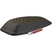 COVER SADDLEBAG TG GLD STITCH