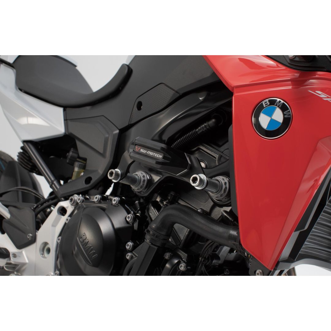 Crash Pads Lange Sort/sølv SW-MOTECH – billede 2