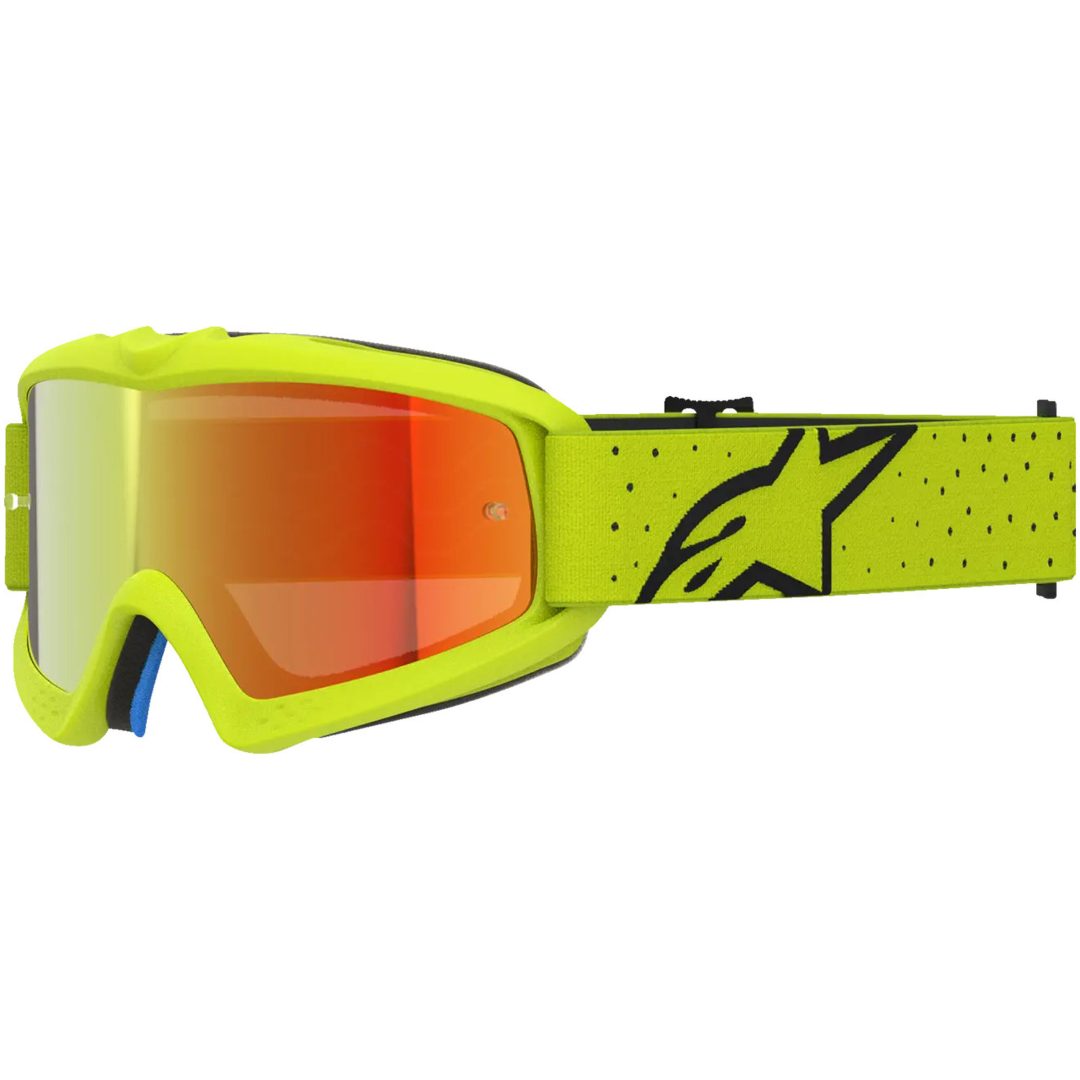 Crosbriller Børn Vision Vesta Sort Neongul Alpinestars