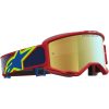 Crosbriller Vision 5 Drag Blå Rød Alpinestars Voksen – miniature 4