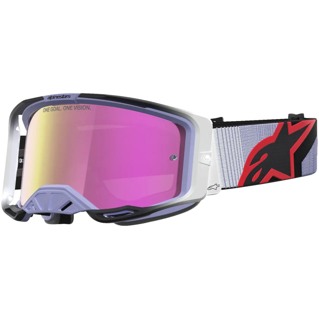 Crosbriller Vision 8 Maven Sort Lilla Alpinestars