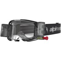 Crosbriller Vision 8 Roll-Off Sort Sølv Alpinestars