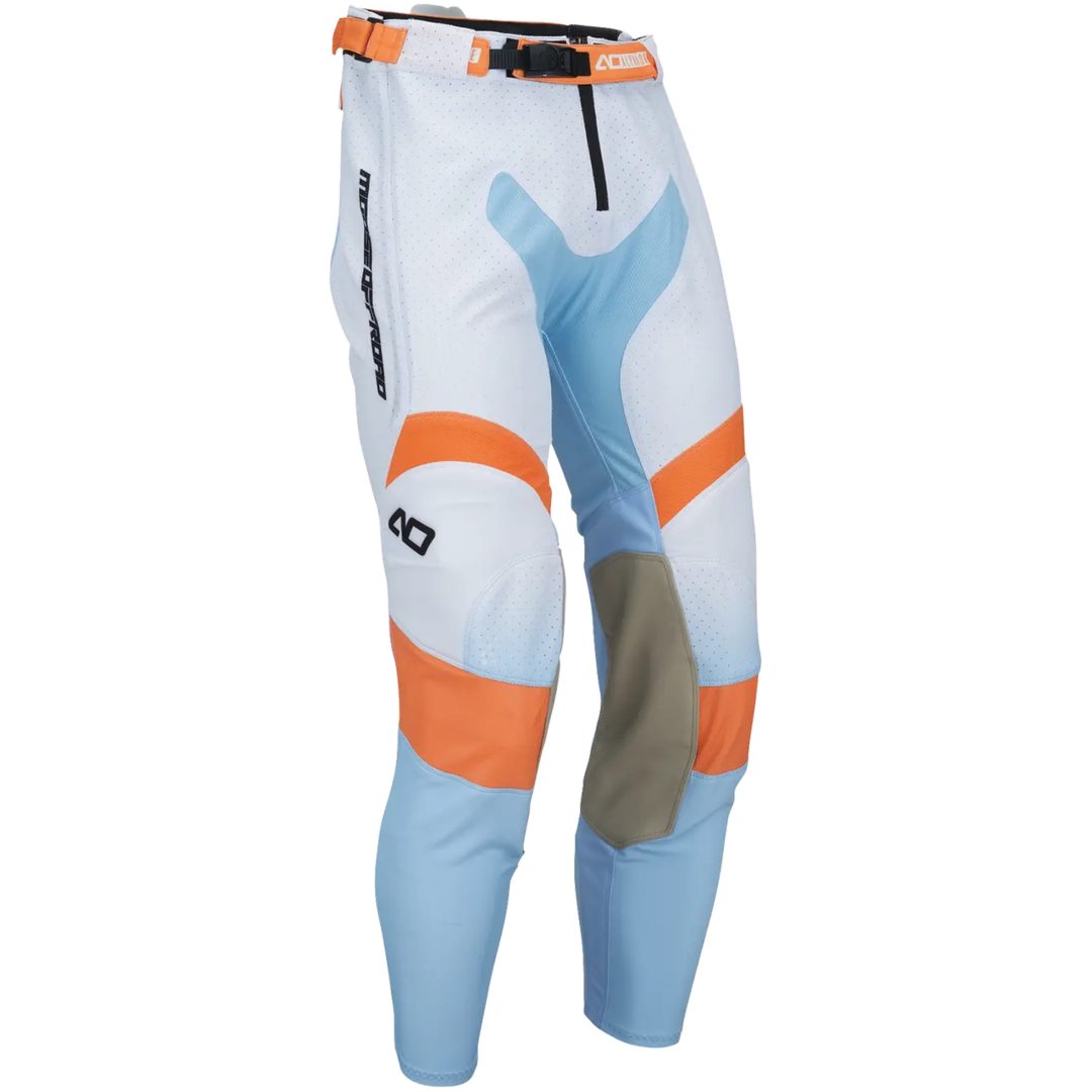 Crosbukser Alpha One Blå Orange Hvid MOOSE OFFROAD SOFT-GOODS