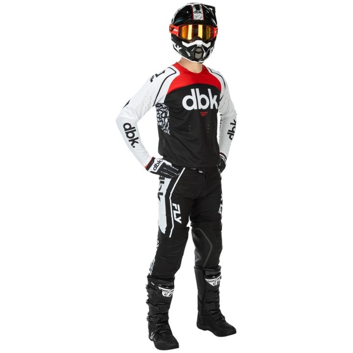 Crosbukser Evolution DST DBK Special Edition Sort/Sølv FLY RACING 28 – billede 6
