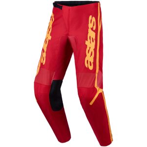 Crosbukser Fluid Apex v2 Rød Guld Alpinestars