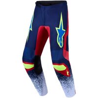 Crosbukser Fluid Drag Blå Marineblå Rød Hvid Alpinestars