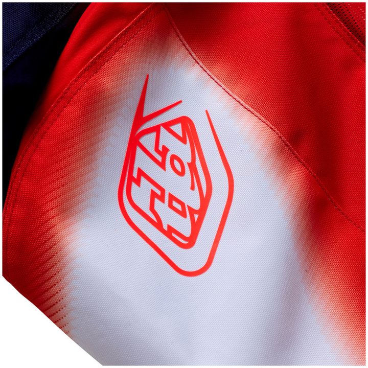 Crosbukser GP Pro Imprint Blå Orange TROY LEE DESIGNS 32 – billede 3