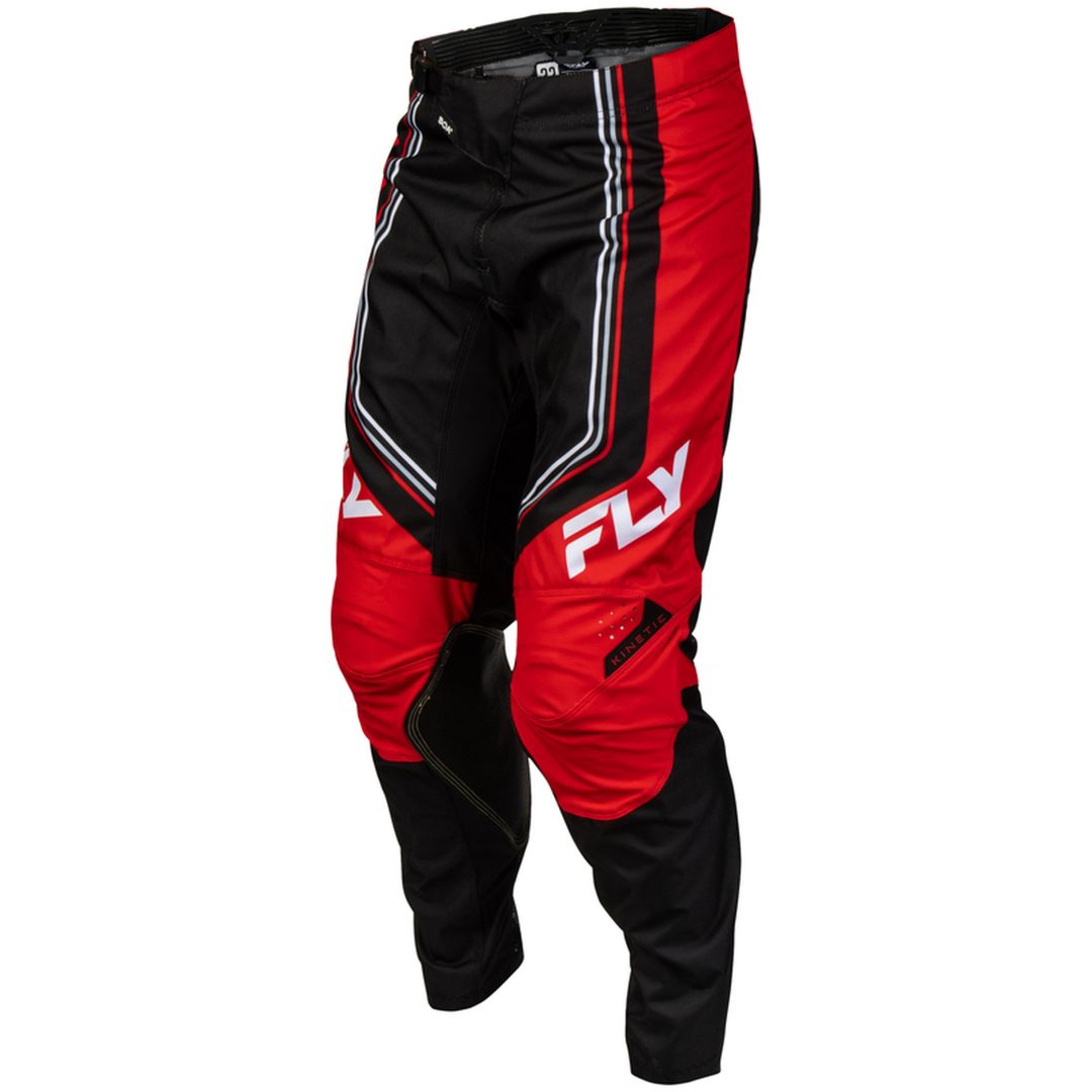 Crosbukser Kinetic DBK Sort Rød Hvid FLY RACING 28