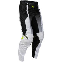 Crosbukser Kinetic Fade Hvid Sort Gul FLY RACING