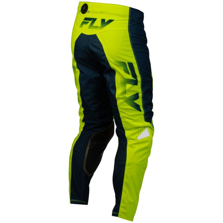 Crosbukser Kinetic Fade Neongul Blå Hvid FLY RACING 28 – billede 4