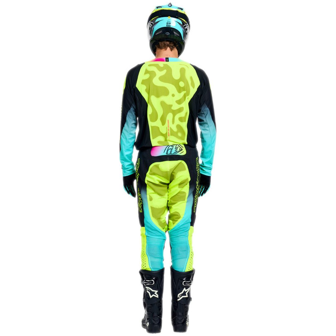 Crosbukser SE Pro Myth Sort Neongul TROY LEE DESIGNS 28 – billede 5