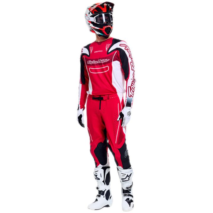 Crosbukser SE Pro Salvo Rød Hvid TROY LEE DESIGNS 34 – billede 3