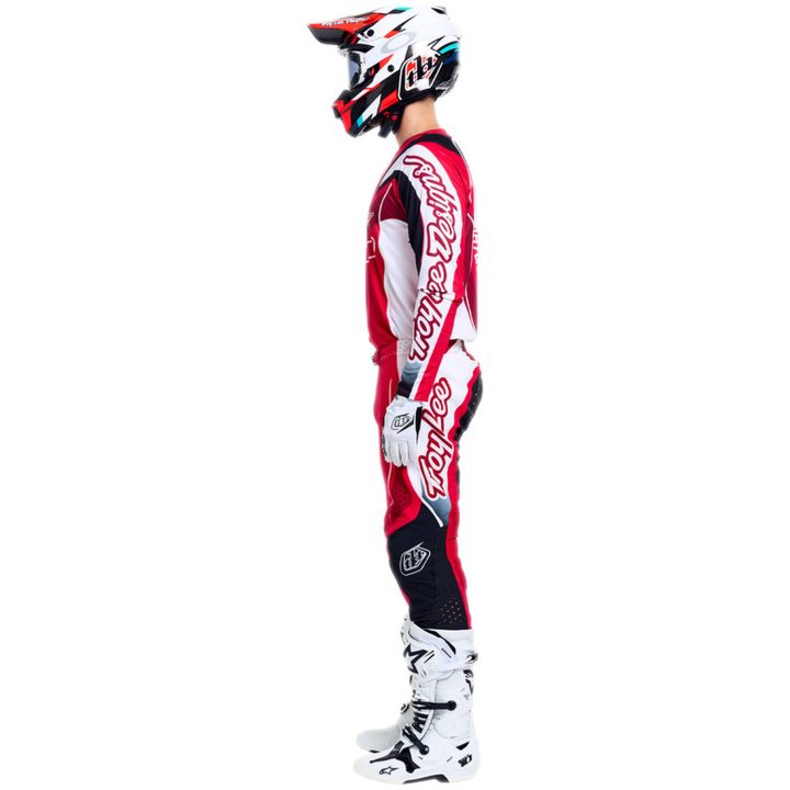 Crosbukser SE Pro Salvo Rød Hvid TROY LEE DESIGNS 34 – billede 4