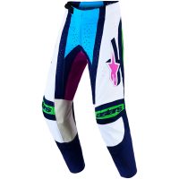 Crosbukser Techstar Maven Blå Cyan Grøn Pink Alpinestars