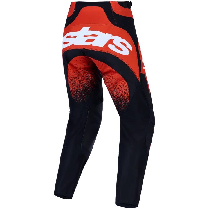 Crosbukser Techstar Swan Sort Rød Hvid Alpinestars 28 – billede 2