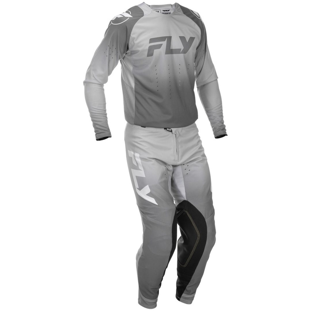 Crosbyxor Evolution DST Hvid/Grå FLY RACING 30 – billede 5