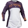 Cross Jersey Dame Lite Dyblilla/hvid/neonkoral FLY RACING M – miniature 1
