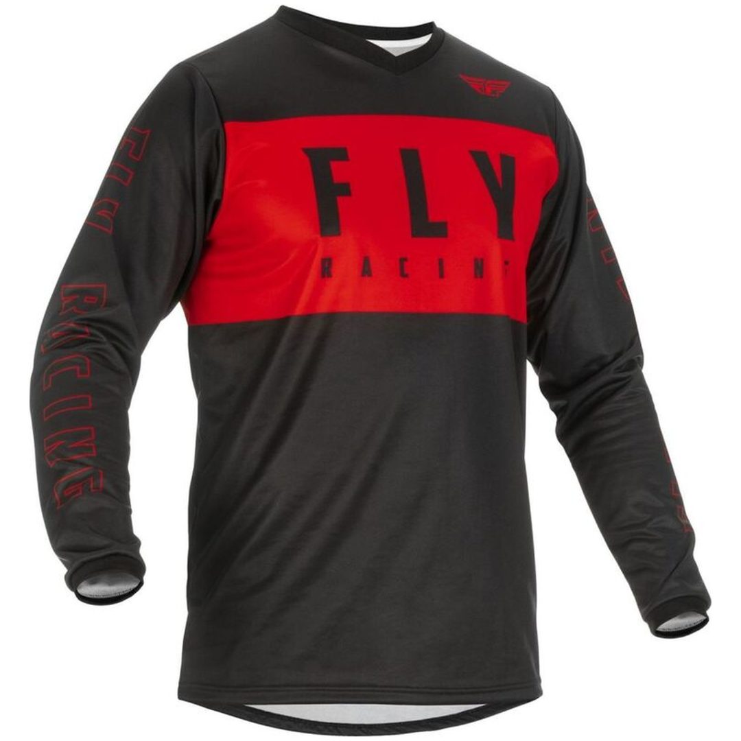 Cross Jersey F-16 Rød/sort FLY RACING yxl