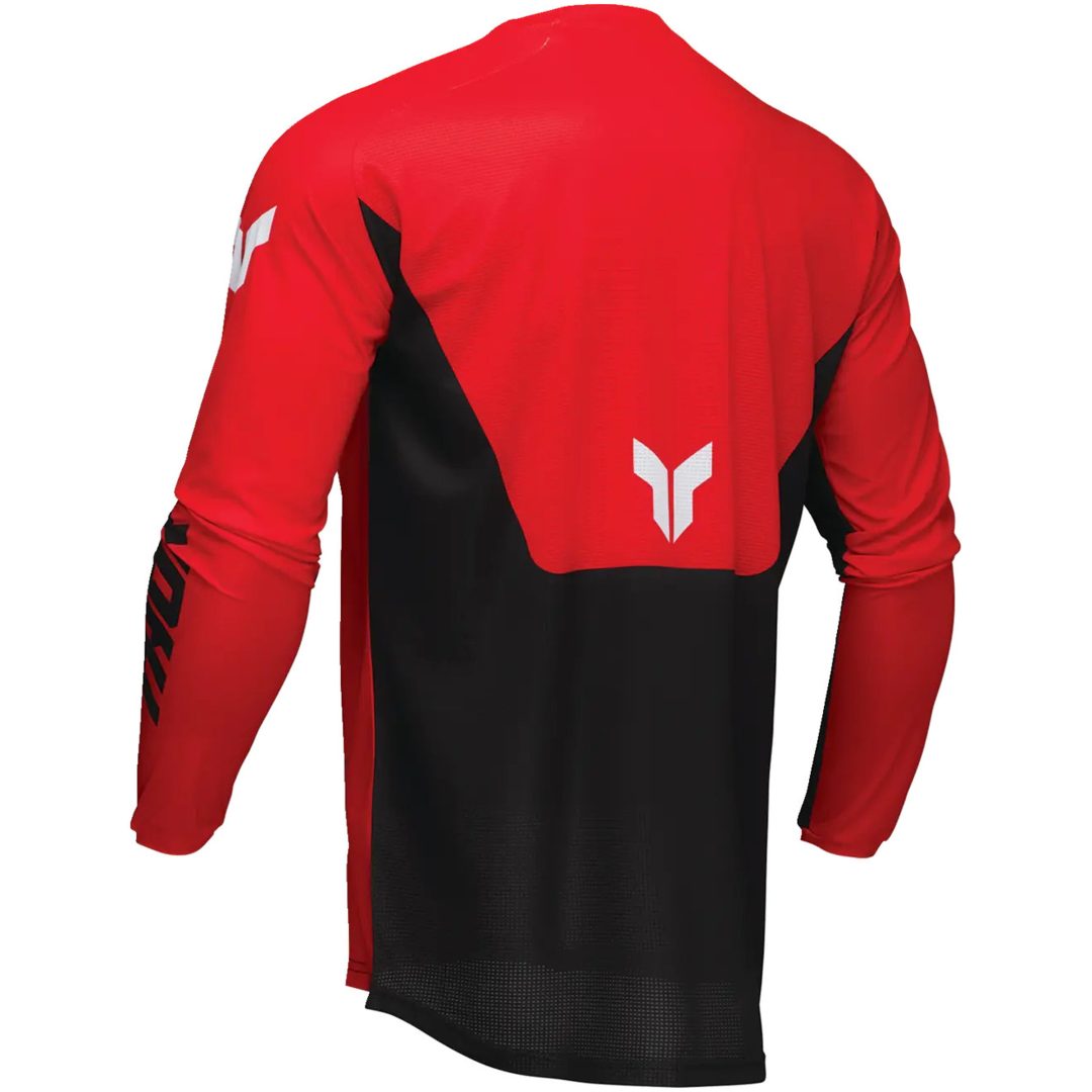 Cross Jersey Forge Launchmode Sort/rød/hvid THOR Medium – billede 2
