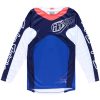 Cross Jersey GP Pro Frames Navy/Hvid TROY LEE DESIGNS Medium – miniature 1