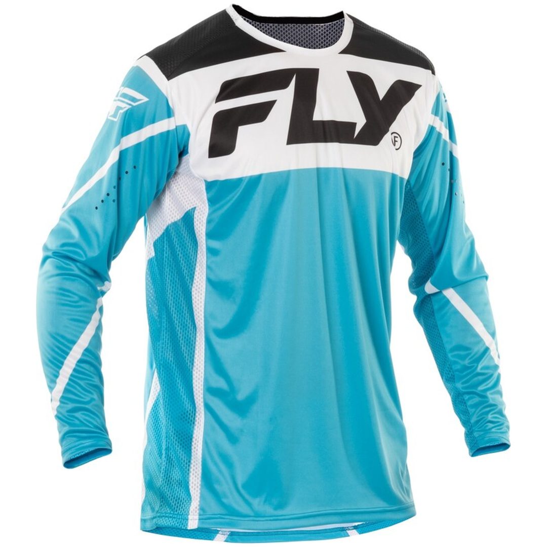 Cross Jersey Lite Blå/hvid/sort FLY RACING Small