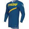 Cross Jersey Sportmode Brave Blå/gul THOR Medium – miniature 1
