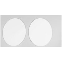 Cross Sidepaneler Oval Hvid UFO