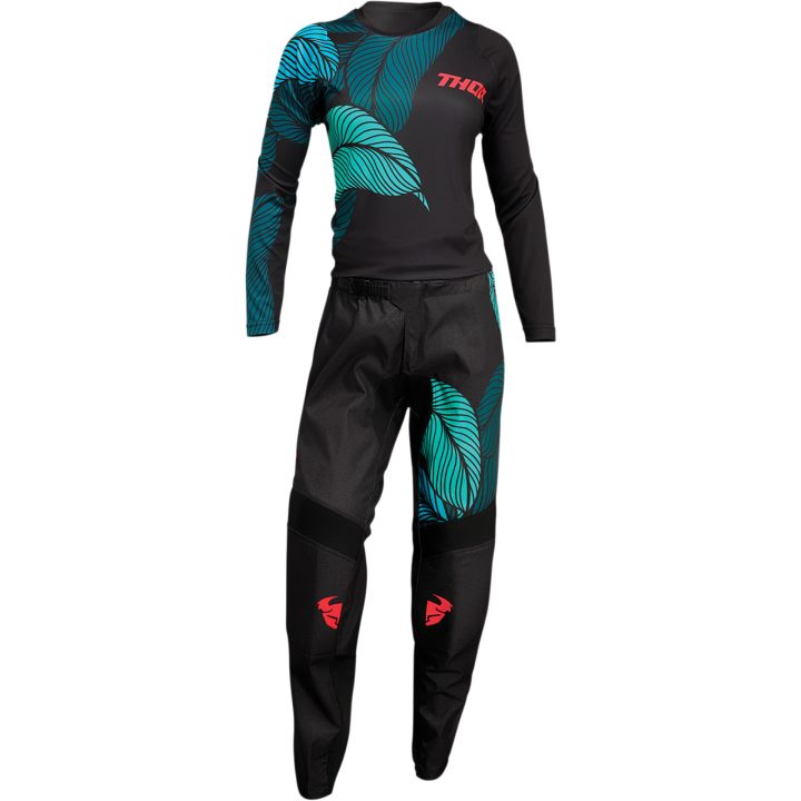 Cross Trøje Dame Sector Sort/Turkis Urth THOR Small – billede 5