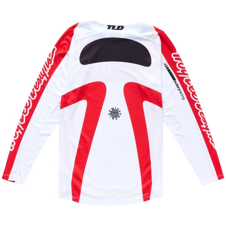 Cross Trøje GP Pro Frames Hvid/Rød TROY LEE DESIGNS Medium – billede 2