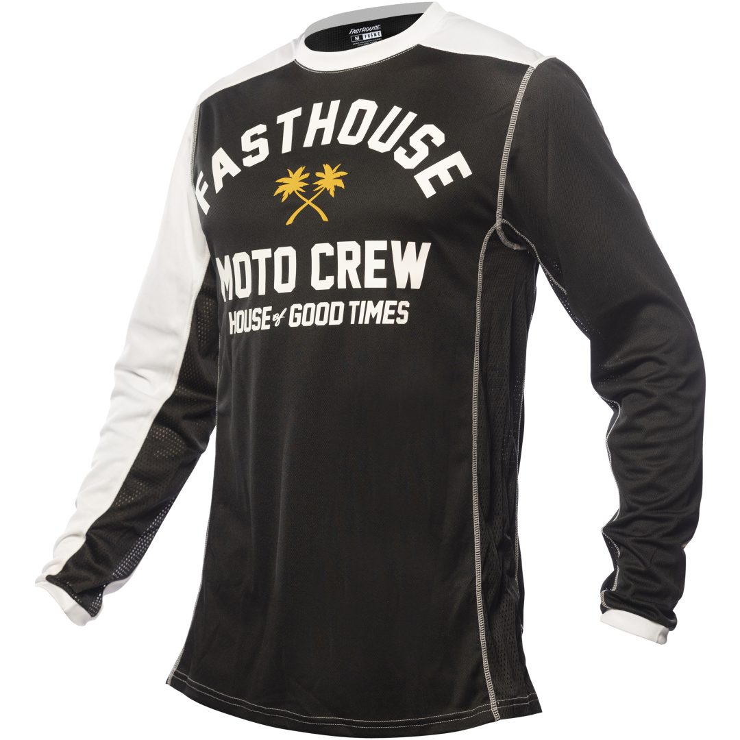 Cross Trøje Grindhouse Haven Sort/Hvid Fasthouse Medium
