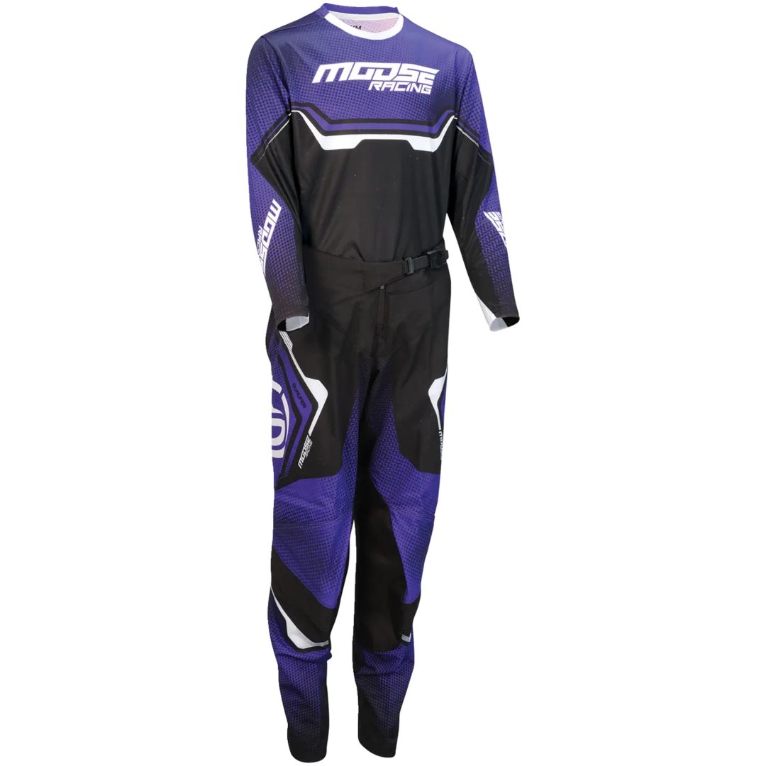 Cross Trøje Ungdom Qualifier Lilla MOOSE OFFROAD SOFT-GOODS Medium – billede 3