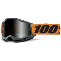 Crossbriller Accuri 2 Sand Sort Grå Orange Røgfarvet 100%