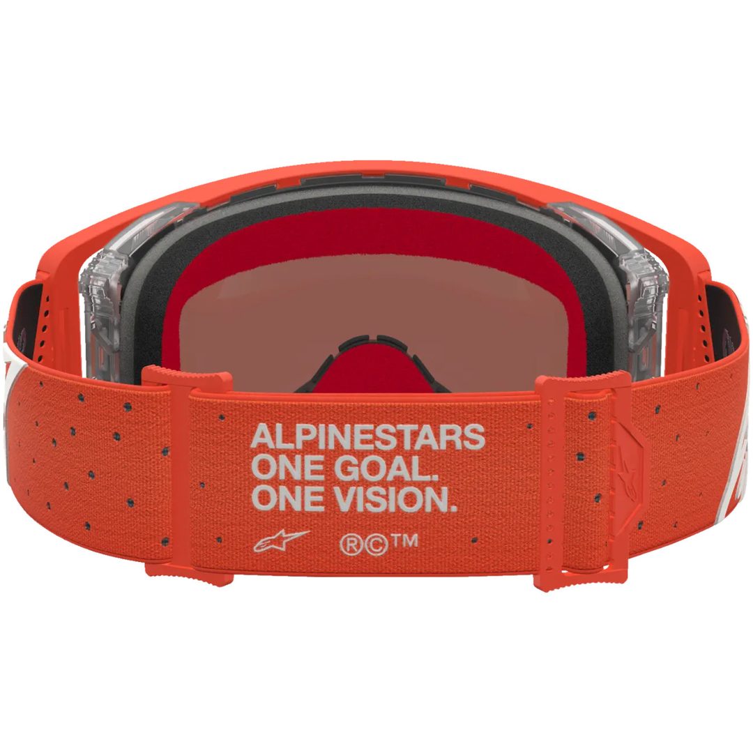 Crossbriller Børn Vision Vesta Orange Sølv Alpinestars – billede 3